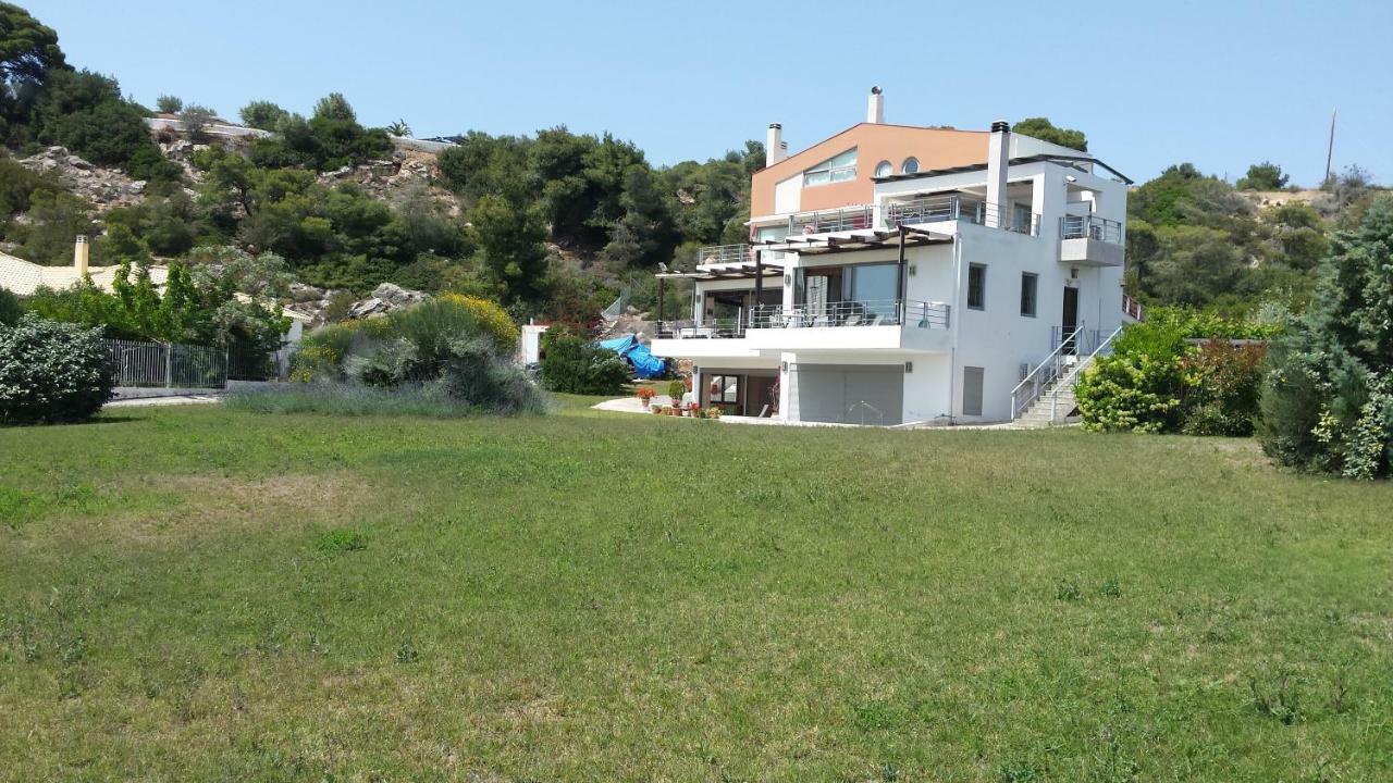 Beautiful House By The Sea,Loutraki Skaloma. 빌라 외부 사진